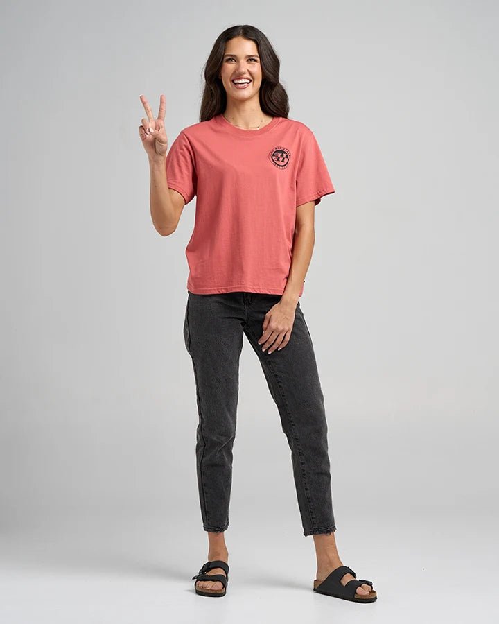 H SERIES SPLIT | SS TEE -The Mad HueysH226M01001-FADED DUST-S