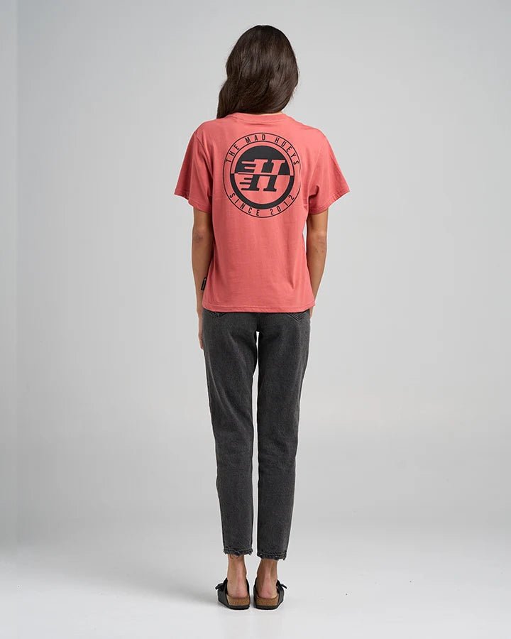 H SERIES SPLIT | SS TEE -The Mad HueysH226M01001-FADED DUST-S