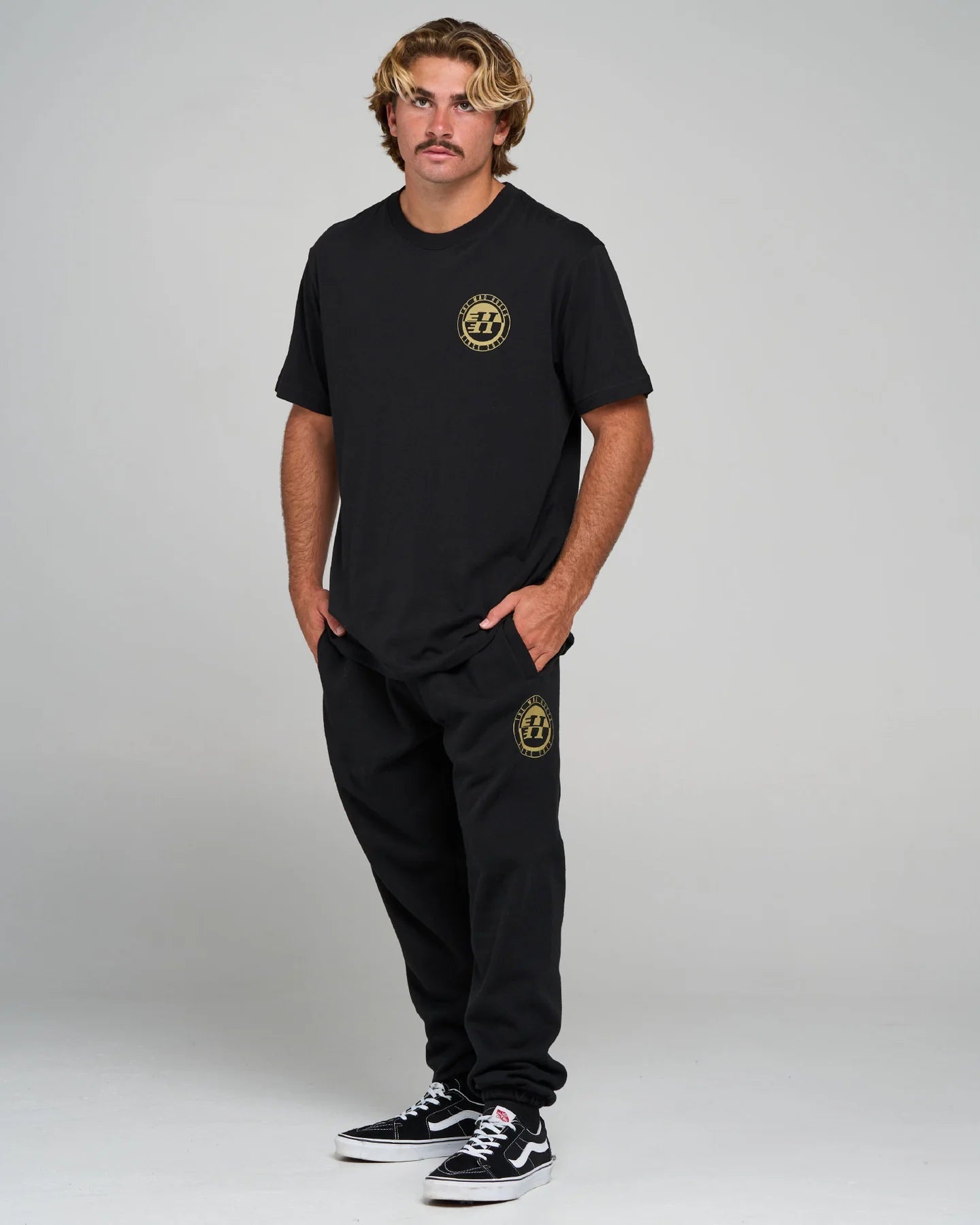 H SERIES SPLIT | TRACKPANT - The Mad HueysH226M09002-BLACK-28
