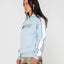 HAILSTONE OVERSIZED HOODED FLEECE - RustyFTL0883-RETRO BLUE-6
