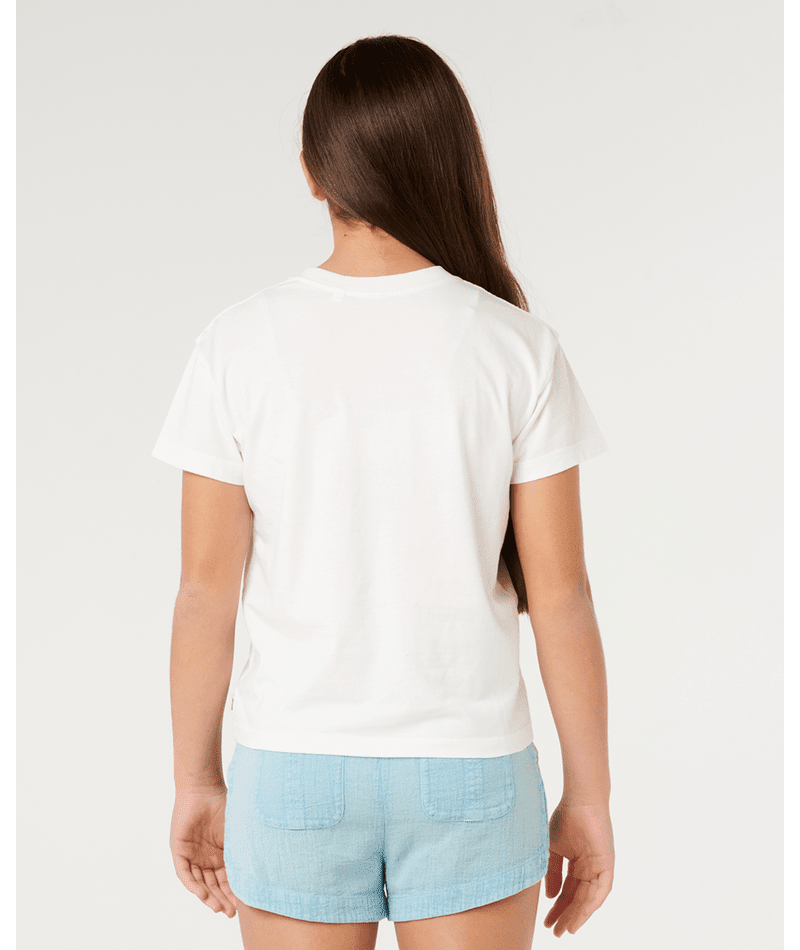 HALF MOON BAY RELAXED TEE - GIRL - Rip Curl06ZGTE-BONE-8