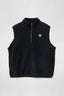 Half Zip Vest - XlargeXL725W2204 - BLK - Black - L