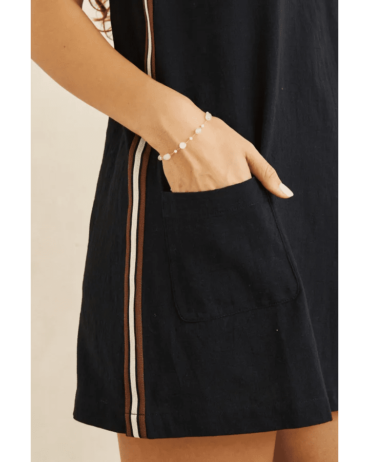HANALEI MINI DRESS -Rhythm0726W-DR01-BLACK-6
