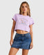 Happy Mind Crop Tee - BillabongUBJZT00491 - PGA0 - Peaceful Lilac - XS