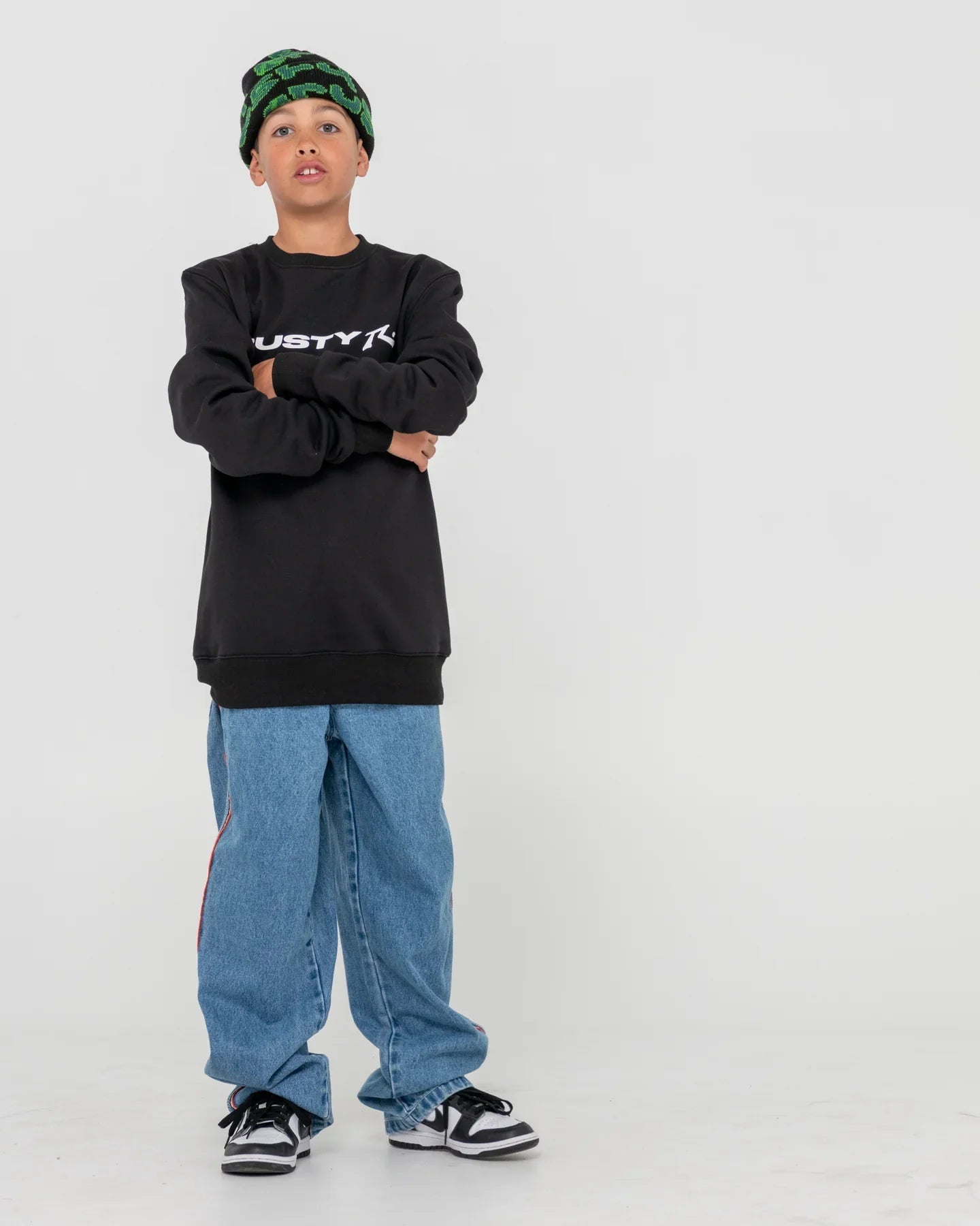 Hard Knocks Beanie Boys - Rusty9356189437696 - Black - BoysOSFM