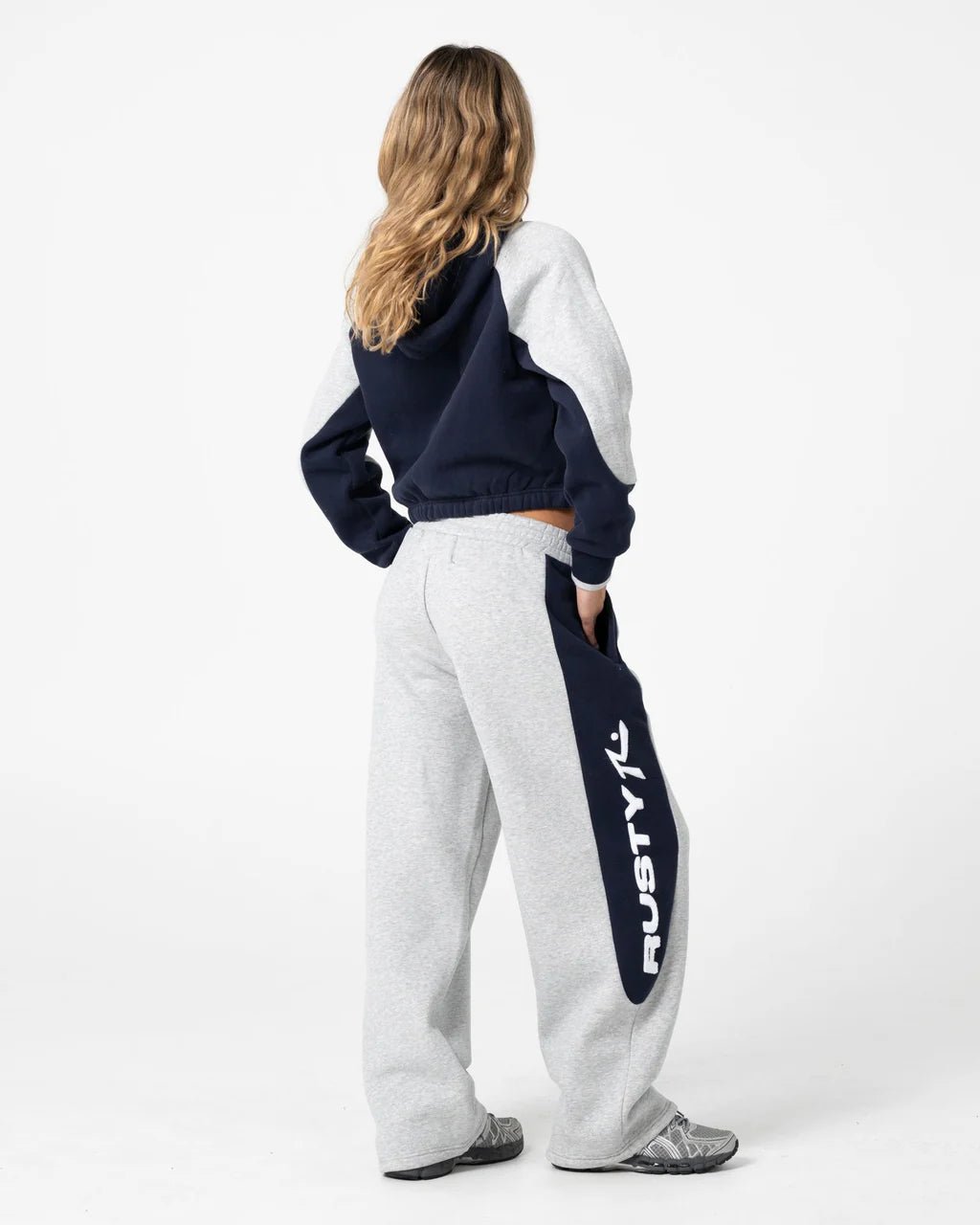 HARVEST BALLOON TRACK PANT - RustyPAL1496-GREY MARLE-6