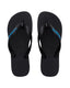 Havaianas Rubber Logo Black/Blue - HavaianasHRLL2689 - Black/Blue - 35to36