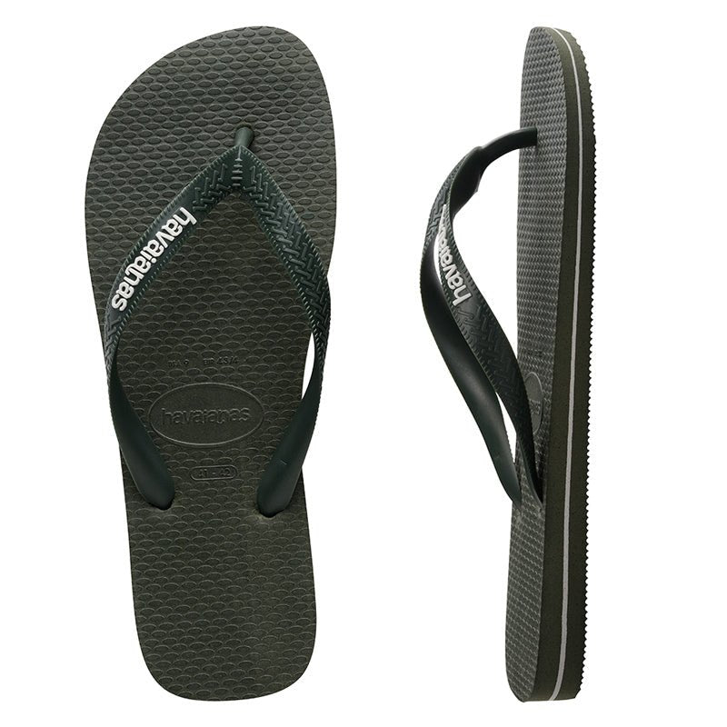 Havaianas Rubber Logo Olive Green - AqueoHRLL4896 - Olive - 35to36