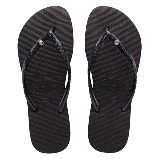 Havaianas Slim Crystal SW Black/Black