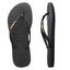 Havaianas Slim Metal Logo Black/Gold - HavaianasHSLG1924 - Black/Gold - 35to36
