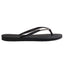 Havaianas Slim Metal Logo Crystal Black/Black - HavaianasHSLC0090 - Preto - 35to36
