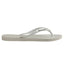 Havaianas Slim Metal Logo White/Silver - HavaianasHSLS0535-Branco/Prata-35to36