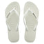 Havaianas Slim Metal Logo White/Silver - HavaianasHSLS0535-Branco/Prata-35to36