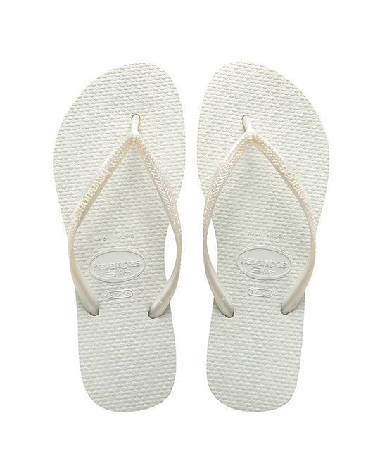 Havaianas Slim Metallic White