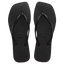 Havaianas Slim Square Solid Thong - Havaianashssb0091f - Black - 35to36