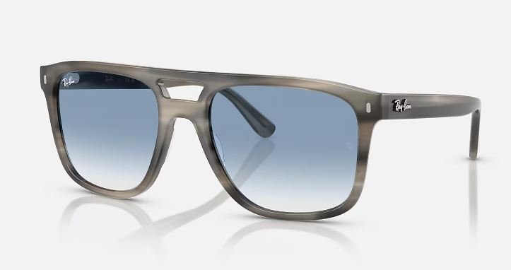 HAVANA GREY - Ray Ban0RB2213 - CLEAR GRADIENT BLUE
