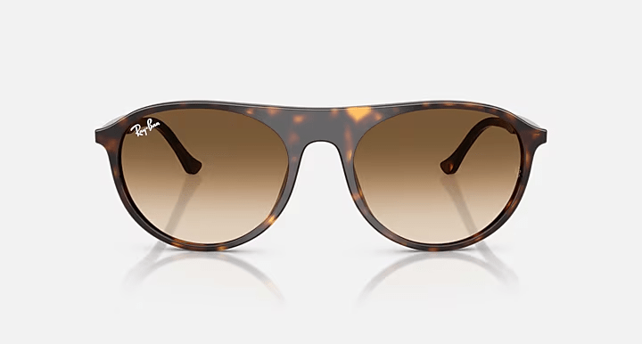Havana w/Clear Gradient Brown - Ray Ban0RB2215 - 2954