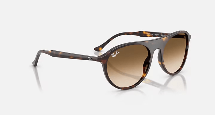 Havana w/Clear Gradient Brown - Ray Ban0RB2215 - 2954