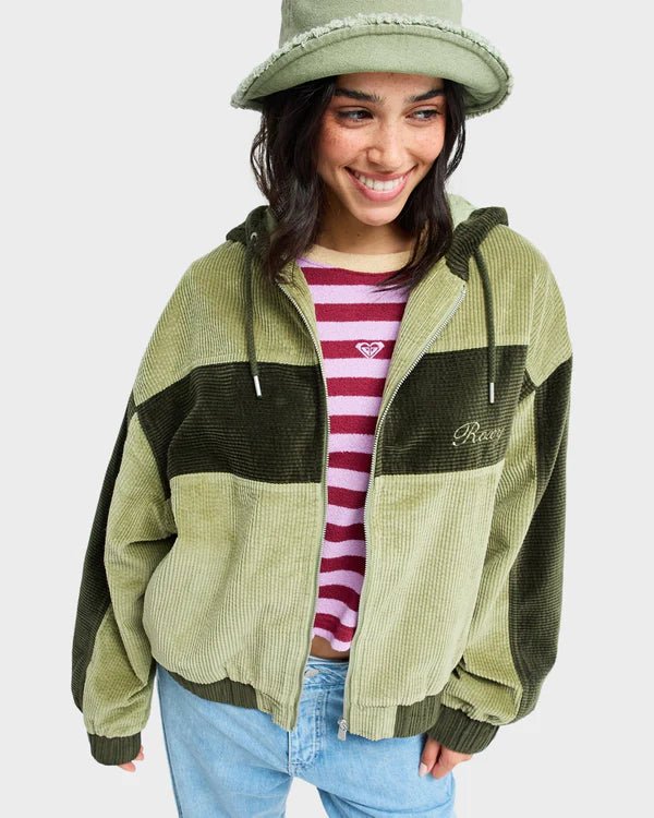 HAVE A BLAST - RoxyERJJK03698-OIL GREEN-XS