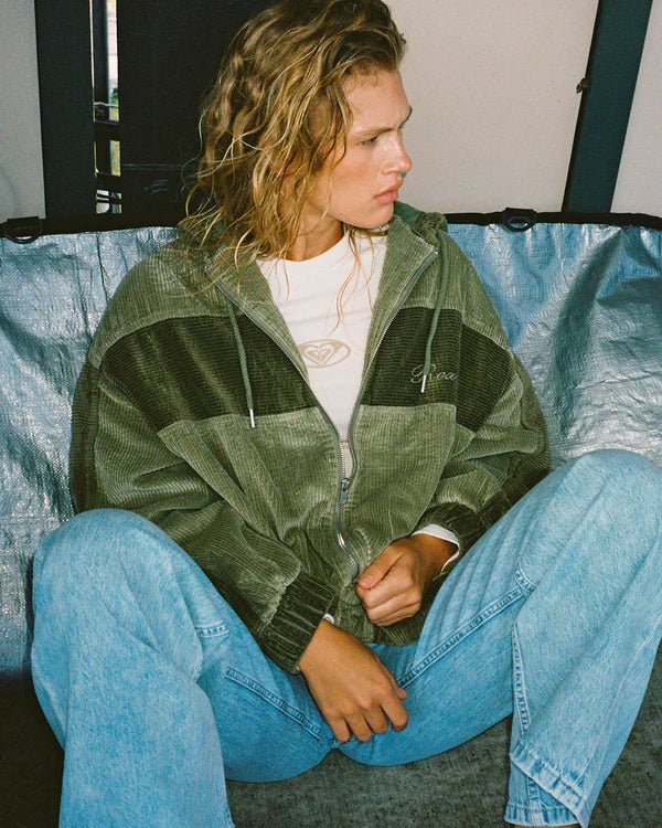 HAVE A BLAST - RoxyERJJK03698-OIL GREEN-XS