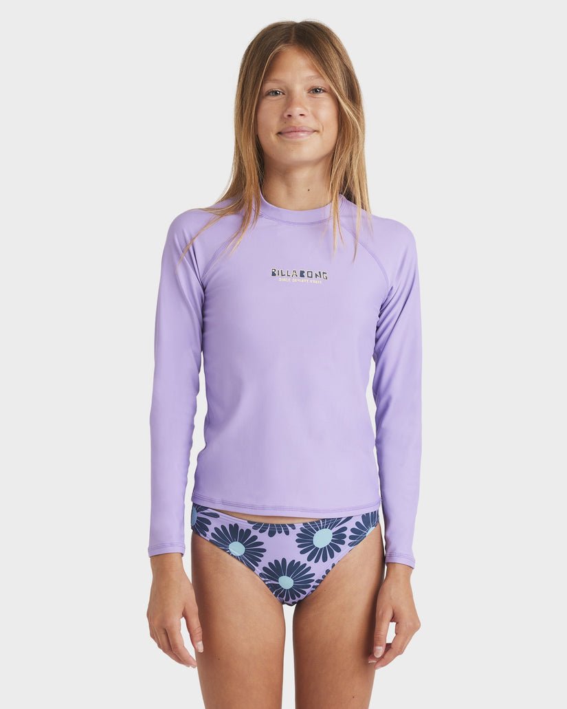 HEAT WAVE LS SUNSHIRT - BillabongUBGWR03024 - LIGHT PURPLE - 8