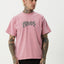 Heavy Petal - Heavyweight Boxy Tee - AfendsM253018 - WMK - WASHED MARRAKESH - XS