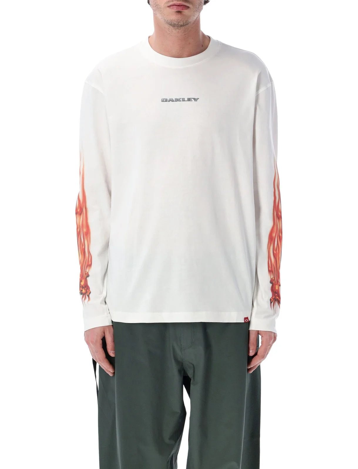 HERITAGE FLAME LS TEE - OakleyFOA408903-White-M