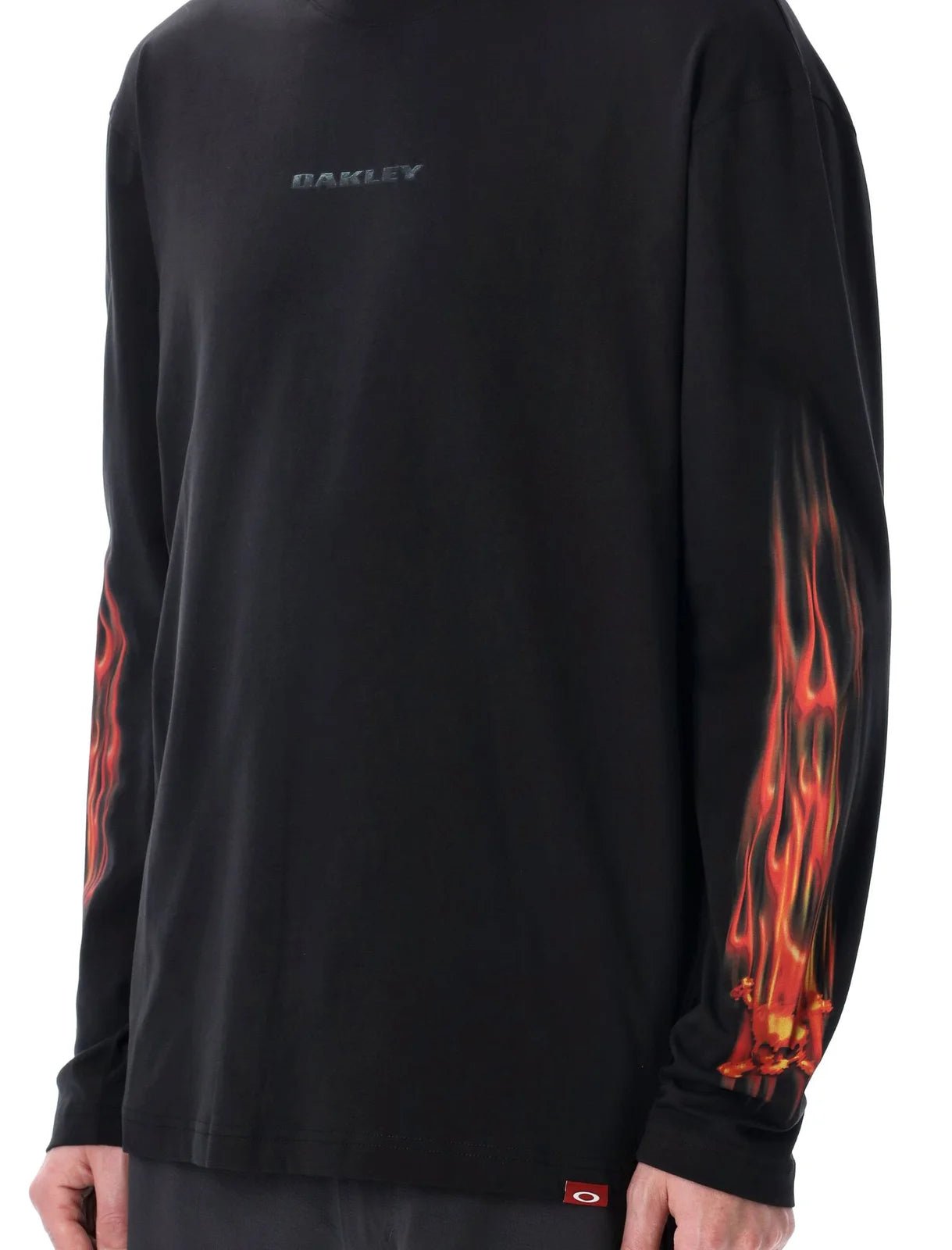 HERITAGE FLAME LS TEE - OakleyFOA408903-Pitch Black-M