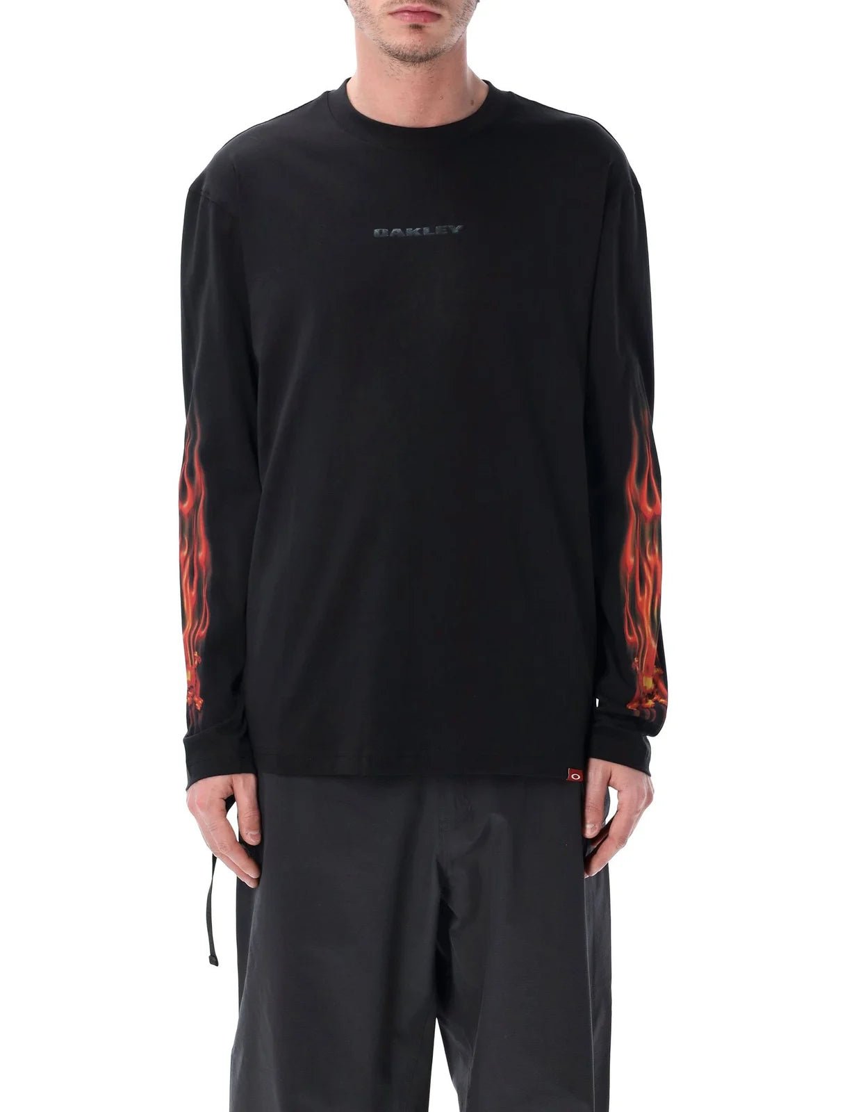 HERITAGE FLAME LS TEE - OakleyFOA408903-Pitch Black-M