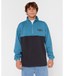 HERITAGE OVAL 1/4 ZIP CREW - Rip Curl09XMFL - STORM BLUE - S