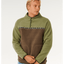 HERITAGE POLAR FLEECE - Rip Curl0ALMFL-SURPLUS GREEN-XS