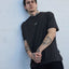 HEX BOX FIT TEE - WNDRRW25IA004FBK - FADED BLACK - M