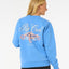 Hibiscus Diamond Heritage Crew - Rip Curl083WFL - Blue - L