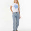 HIBISCUS FITTED TEE - Rip Curl0J9WTE - WHITE - 2XS
