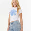 HIBISCUS FITTED TEE - Rip Curl0J9WTE - WHITE - 2XS