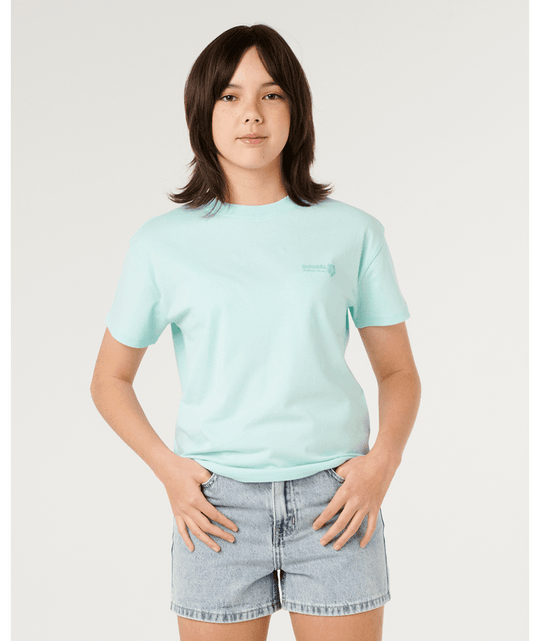 HIBISCUS HEAT LOGO TEE -GIRL