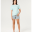 HIBISCUS HEAT LOGO TEE - GIRL - Rip Curl02XGTE-LIGHT BLUE-8