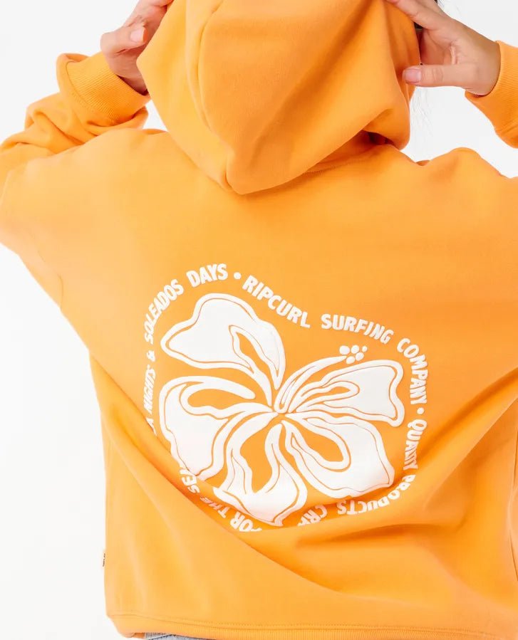 Hibiscus Heritage Hood - Rip Curl08MWFL - 2473 - light orange - XS