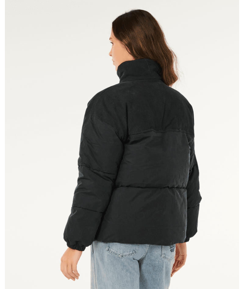 HIGH TIDE MIXED CORD PUFFER - Rip Curl02DWJA-WASHED BLACK-2XS
