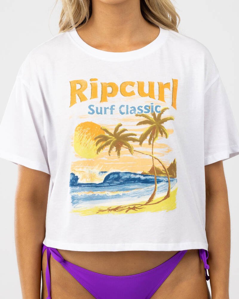 High Tide Scenic Standard Tee - Rip Curl0DAWTE - 1000 - White - 2XS