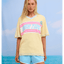 HIGH TIDE TEE -RoxyURJZT04018-LEMON DROP-XS