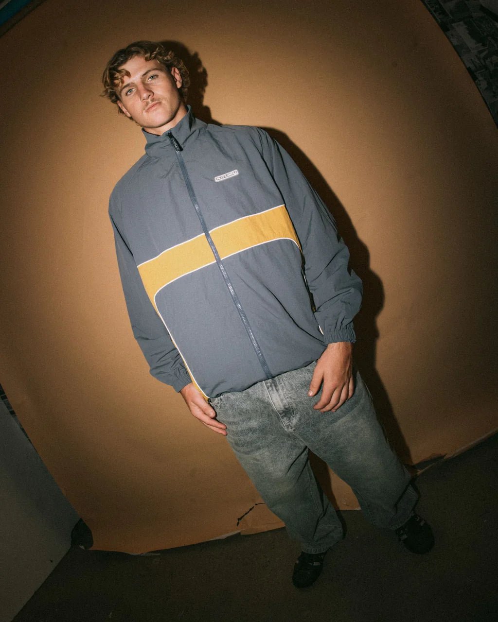 HOCUS POCUS ZIP THRU JACKET - RustyJKM0563-STEEL BLUE-XS