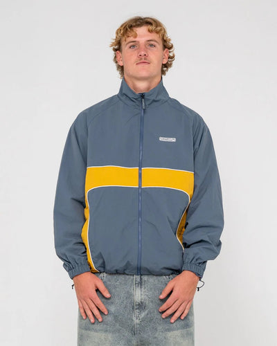 HOCUS POCUS ZIP THRU JACKET - RustyJKM0563-STEEL BLUE-XS