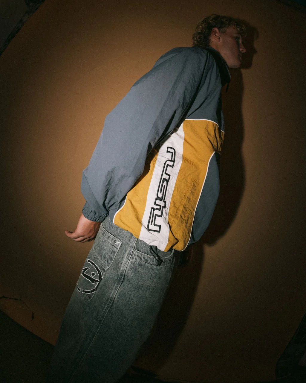 HOCUS POCUS ZIP THRU JACKET - RustyJKM0563-STEEL BLUE-XS