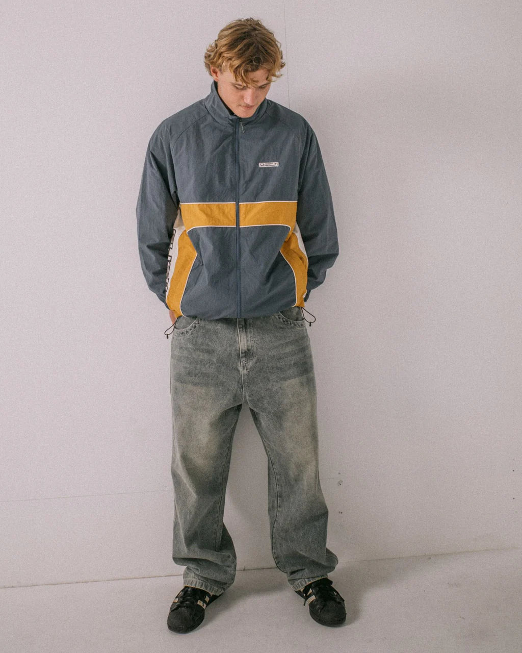 HOCUS POCUS ZIP THRU JACKET - RustyJKM0563-STEEL BLUE-XS