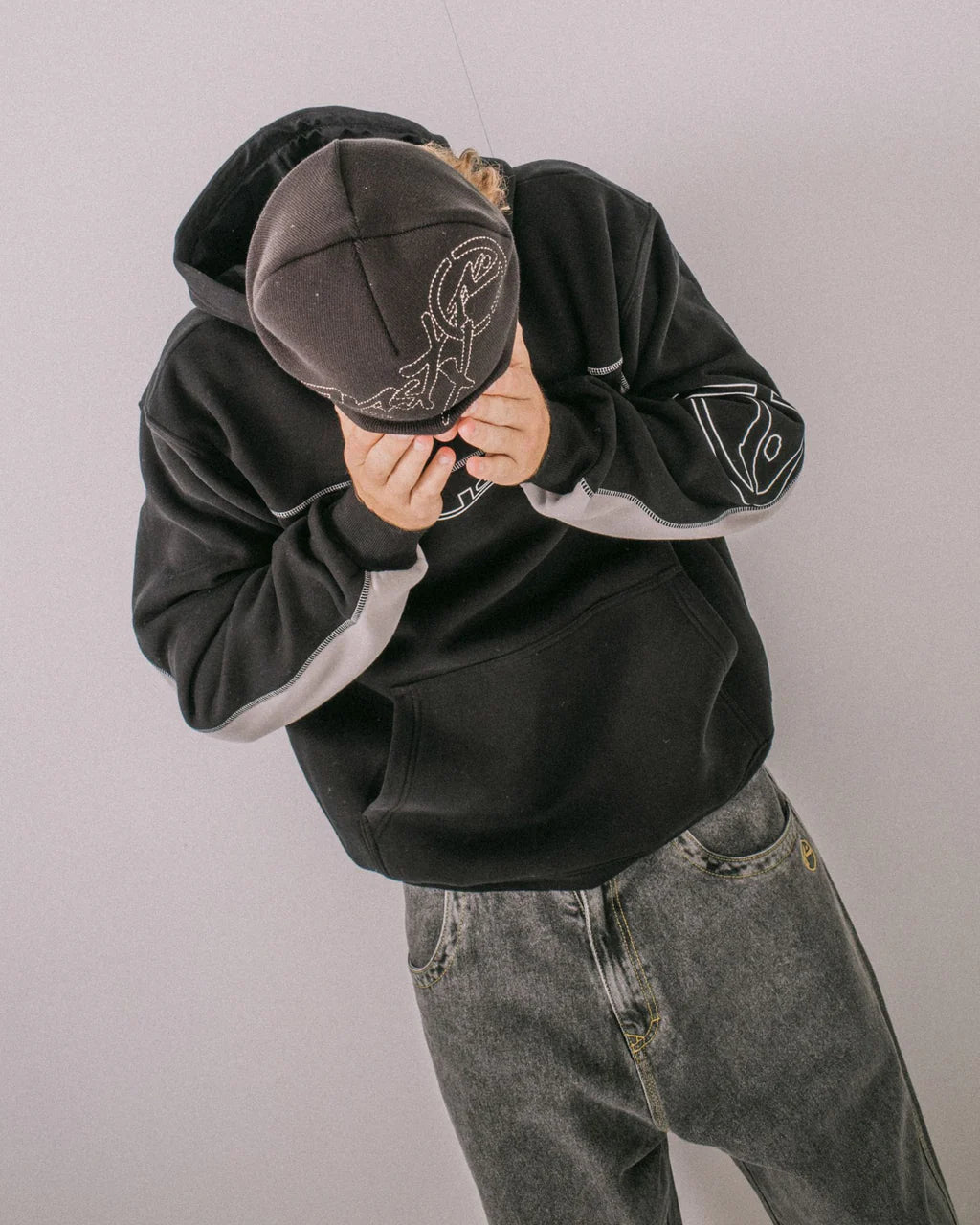 HOODUS BEANIE - RustyHBM0483-BLACK-OSFM