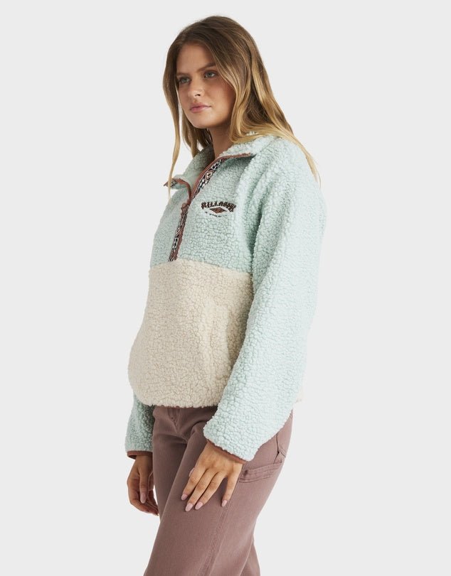 HORIZON MOCK NECK COLORBLOCK - BillabongABJFT00477-BLUE HAZE-XS/6