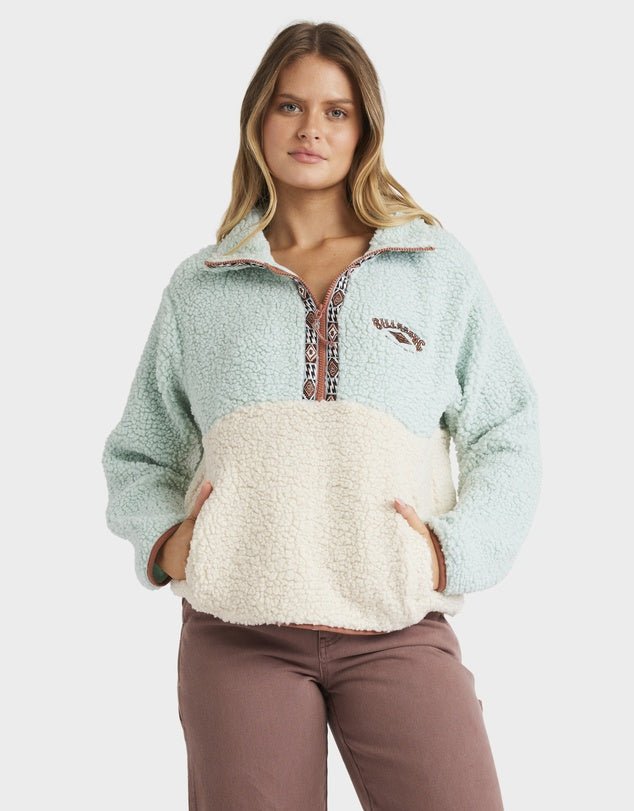 HORIZON MOCK NECK COLORBLOCK - BillabongABJFT00477-BLUE HAZE-XS/6