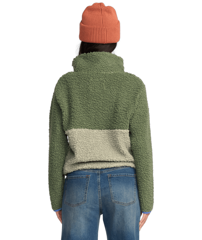 HORIZON MOCK NECK HALF ZIP FLC - Billabong24B483502-TREEHUGGER-XS/6