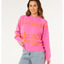HOTEL MALIBU JACQUARD CREW - Rip Curl03JWKN-SUPER PINK-2XS